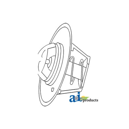A & I Products Thermostat 180 Degrees F 3.75 x4 x2.75 A-1446222M91
